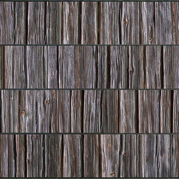 Bedruckte Sichtschutzstreifen Holz